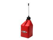 Mr Gasket 36950G Utility Jug 5 Gal Red W/ Hose Square Mr Gasket 36950G Utility Jug 5 Gal Red W/ Hose Square