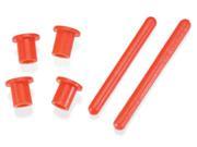 Hobbico Hold Down Rods 2 w Caps 4 RC Red Hawk HCAA3818