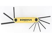 Bondhus 116 12591 .050 3 16 Inch Gorilla Gripfoldup Tool Set