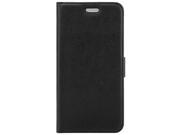 HTC One MAX T6 Black Luxury PU Leather Flip Wallet Case Stand Cover Skin