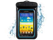 Black Blue Waterproof Pouch Dry Bag Case for Samsung Galaxy S5 SV S4 LG G3