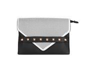 Roxy Lady Clutch with Convertible Shoulder Bag White