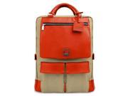 Alpaque Crossover Laptop Backpack fits 13.3 15.6 inch laptops Raw Beige Orange