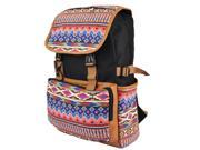 Cute Colorful Buckle Zip School Backpack w Laptop compartment Fits HP laptops up to 15.6 inches
