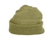 Long Slouchy Beanie Green