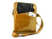 Aged Faux Leather Style Crossbody Tablet Bag fits Hipstreet Quad Core 8 8DTB39 32GB