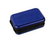 Blue Pascal Metal Camera Case fits all Canon PowerShot Cameras up to 4 x 2.5 inches