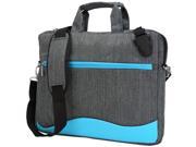 VANGODDY Wave Series Padded Nylon Travel Carrying Shoulder Bag with Adjustable Strap fits Asus Transformer Book Flip 15.6 inch