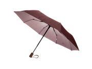 Raindrop Design 8 Frame Water Wind UV Resistant Automatic One Person Umbrella Adult Sized Coffee