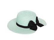 Aerusi Miss Anderson Floppy Straw Sun Woman s Hat Teal