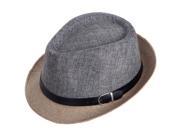 Aerusi Unisex Grey Fusion Straw Hat One Size Fits Most