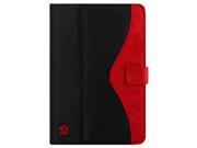 Soho Folding Stand Case Protector w built on Hand Strap for 9? to 10? Tablets Devices Black Red
