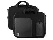VANGODDY Pindar Laptop Carrying Case Bag with Adjustable Shoulder Strap fits up to 15 15.6 inch Laptops Ultrabooks Black
