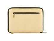 VANGODDY Irista Faux Leather Padded Tablet Carrying Sleeve Bag for 9 10 10.1 inch Tablets eReaders Netbooks Tan Olive Green