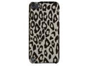 Black White Leopard 2 piece Cover Shield Protector for iPod Touch 5