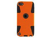 iPod Touch 5 Fusion Sport Dual Layer Case [Perfect Fit] Bright Orange