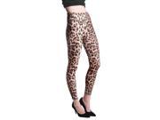 Young Lady Woman s Fashion Leggings [One Size Fits Most] Fierce Cheetah