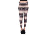 Young Lady Woman s Winter Fashion Crystal Leggings [One Size Fits Most] Cocoa