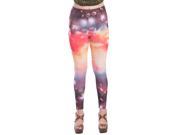 Young Lady Woman s Fashion Leggings [One Size Fits Most] Sunrise Universe