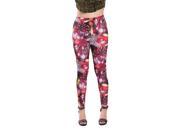 Young Lady Woman s Fashion Leggings [One Size Fits Most] Sunrise Comet