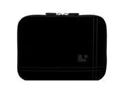 SumacLife Microsuede Slim Travel Tablet Carrying Sleeve for tablets up to 8? screensizes Black