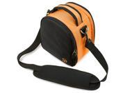 VANGODDY Laurel Travel Camera Protector Case Shoulder Bag Compatible with Canon Cameras with 5.5 x 3.5 Dimensions Orange