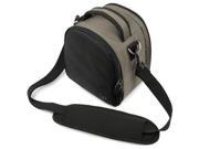 VANGODDY Laurel Travel Camera Protector Case Shoulder Bag Compatible with Nikon L830 Steel Gray