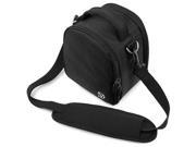 VANGODDY Laurel Travel Camera Protector Case Shoulder Bag Compatible with Nikon L830 Black