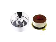 Easy to Use Stainless Steel Cup Cake Mini Cake Baking Mold Round shaped