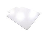 SUMACLIFE Clear Vinyl Personal Office Chair Mat [with Lip] for Hard Floors 48in x 36in