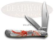 CASE XX Engraved Bolster Series Genuine Peppermint Corelon Peanut Pocket Knives