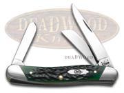 CASE XX Jigged Hunter Green Bone Medium Stockman Stainless Pocket Knife Knives