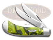 CASE XX Green ToXXin Kirinite Saddlehorn 1 1000 Stainless Pocket Knife