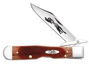 CASE XX Sawcut Caramel Bone Cheetah Stainless Pocket Knife Knives