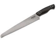 BOKER TREE BRAND Saga Premium Kitchen Cutlery Black G 10 Stonewash Bread Knife