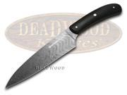 BOKER PURE Premium Kitchen Cutlery Bog Oak Wood Damascus Utility Knife Knives