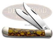 HEN ROOSTER AND PAINTED PONY Dinosaur Trapper Stainless Pocket Knife Knives