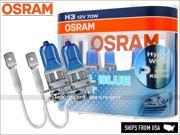 H3 OSRAM COOL BLUE HYPER 5000K BULBS PACK OF 2