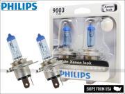 Philips CrystalVision Ultra H4 9003 Headlight Bulbs Pack of 2