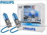 PHILIPS DiamondVision 5000K H3 BULBS Pack of 2