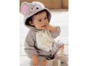 Kigurumi Baby Infant Unisex Cosplay Animal Hoodie Pajamas Pyjamas Costume Onepiece Outfit Sleepwear Mouse