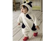 Kigurumi Baby Infant Unisex Cosplay Animal Hoodie Pajamas Pyjamas Costume Onepiece Outfit Sleepwear Cow