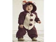 Kigurumi Spring Baby Infant Unisex Cosplay Animal Hoodie Pajamas Pyjamas Costume Onepiece Outfit Sleepwear Deer