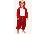 Kigurumi Kids Unisex Cosplay Animal Hoodie Pajamas Pyjamas Costume Onepiece Outfit Sleepwear Angry Bird Character