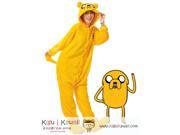 The Adventure Time Elastic Jake the Dog Kigurumi Unisex Cosplay Animal Hoodie Pajamas Pyjamas Costume Outfit Sleepwear KK281