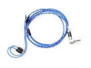 ZY HIFI Cable Audio Technica IM01 02 03 04 50 70 Four core Twisted Copper Plating Upgrade Cable ZY 049 Blue