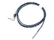 ZY HIFI Cable 3.5mm male to 3.5mm male Earphone Upgrade Cable ZY 200 Black