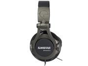 Shure SRH550DJ Professional Quality DJ Headphones Smokey Grey