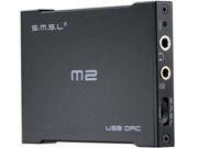 SMSL M2 Headphone Amplifier External DAC Decoder Sound Card Black