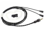 ZY HiFi Cable Sennheiser IE8 IE80 Four core twisted silver plated OFC Upgrade Cable ZY 064